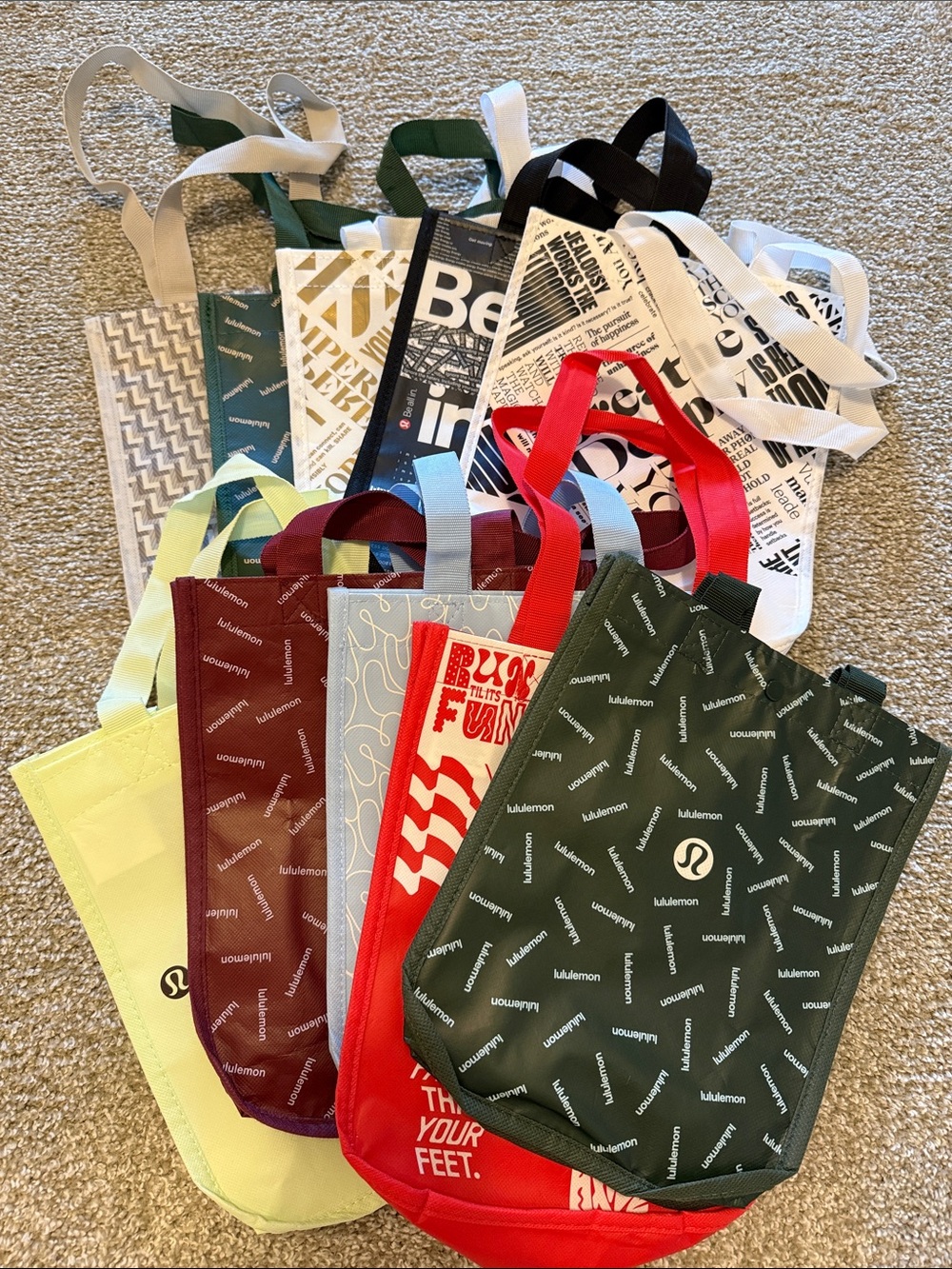 lululemon athletica Reusable Tote Bag - Green